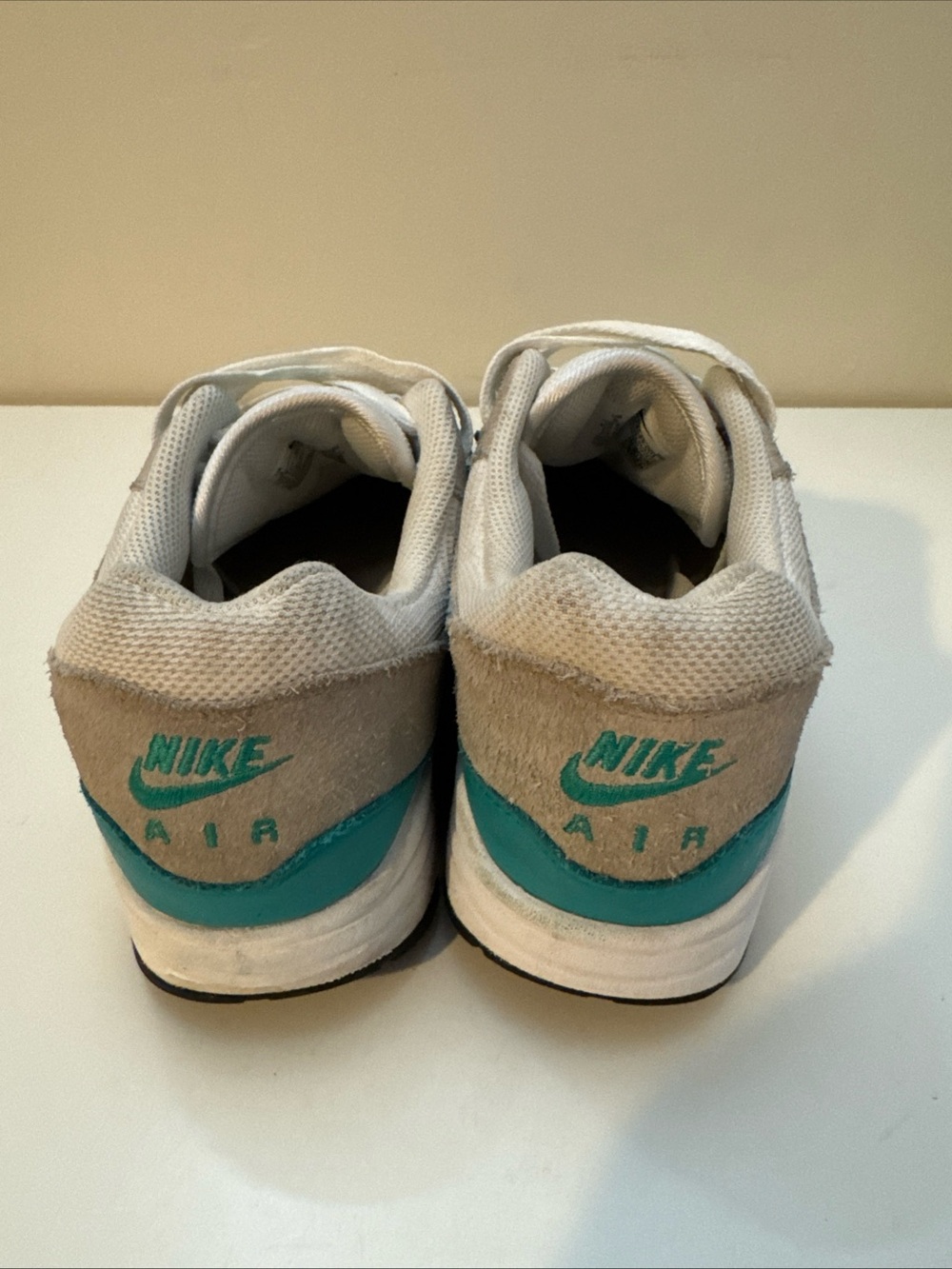 Nike Air Max 1 Men's Sneakers Clear Jade Neutral Grey White, Size 9, DZ4549-001 - Picture 5 of 6